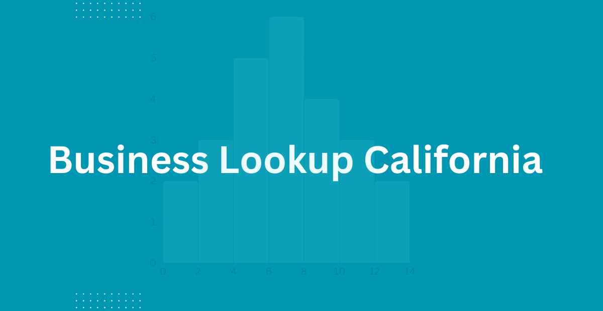 California business lookup