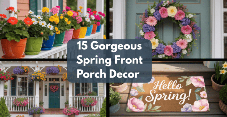 Spring Front Porch Decor