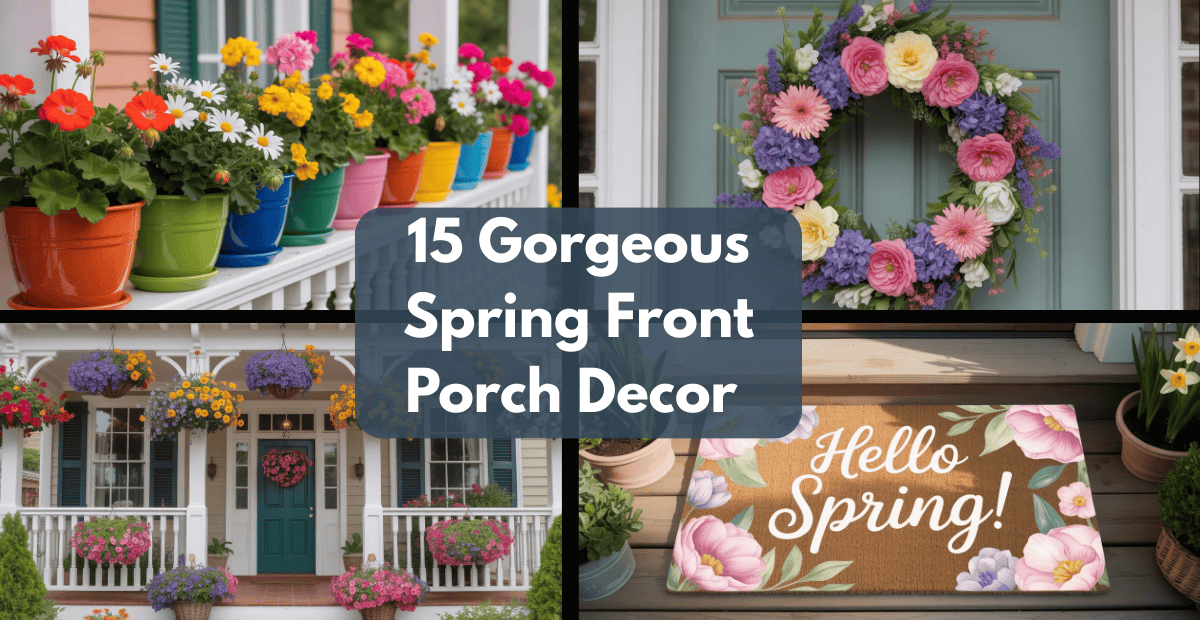 Spring Front Porch Decor
