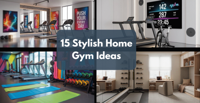 15 Stylish Home Gym Ideas for a Functional and Chic Workout Space