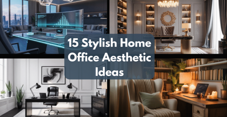15 Stylish Home Office Aesthetic Ideas