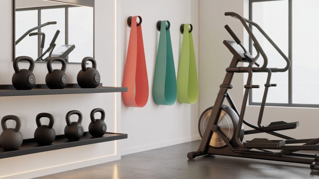 Fitness Equipment as Decor