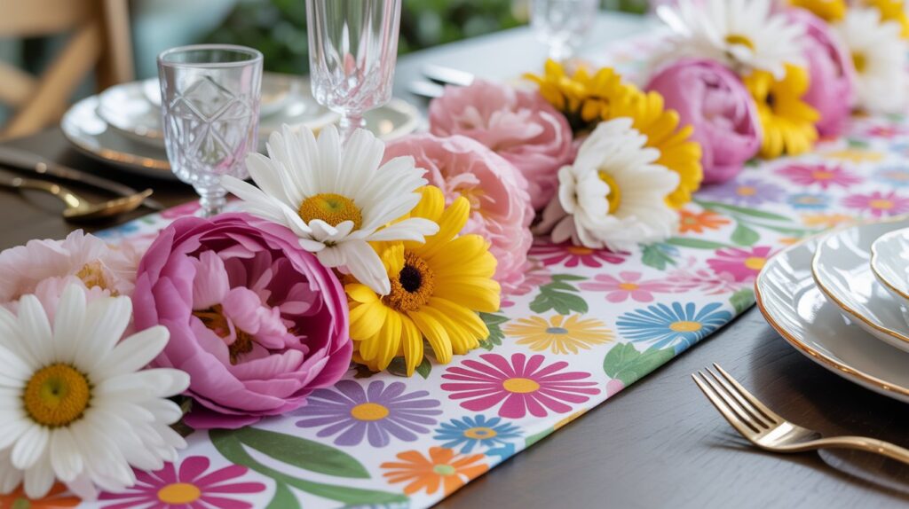 Floral Table Runner
