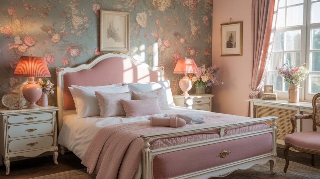 Floral Wallpaper Feature Wall