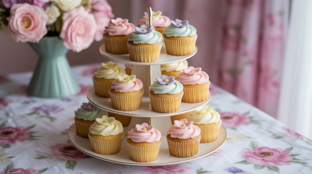 Flower-Infused Cupcakes or Cake Pops