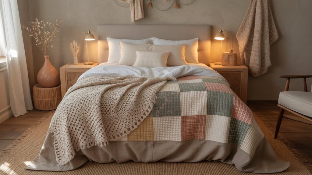 Layered Quilts & Handmade Textiles