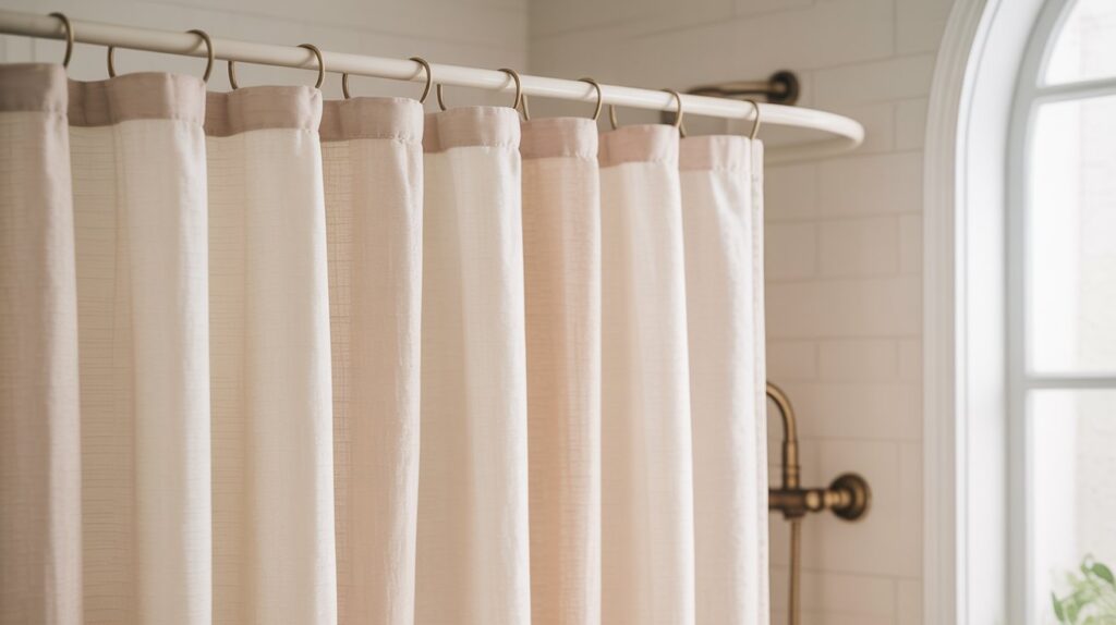  Light, Airy Shower Curtains