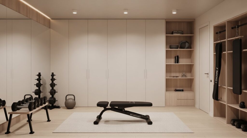 Minimalist Gym Design