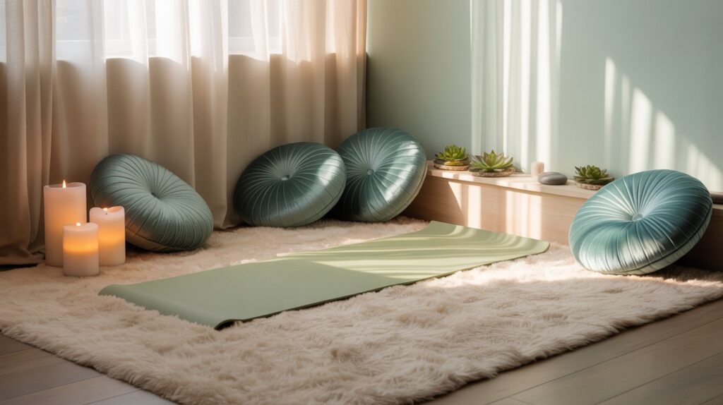 Yoga and Meditation Corner