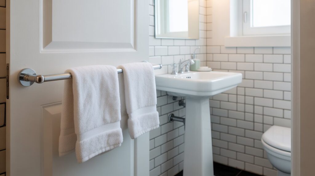 Space-Saving Towel Bars