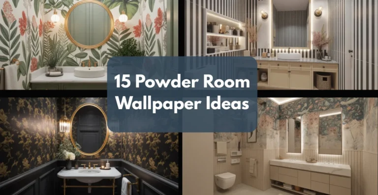 Powder Room Wallpaper Ideas