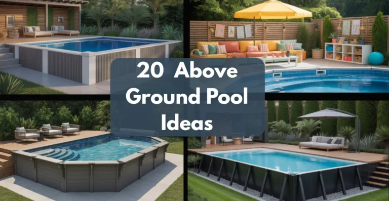 Above Ground Pool Ideas