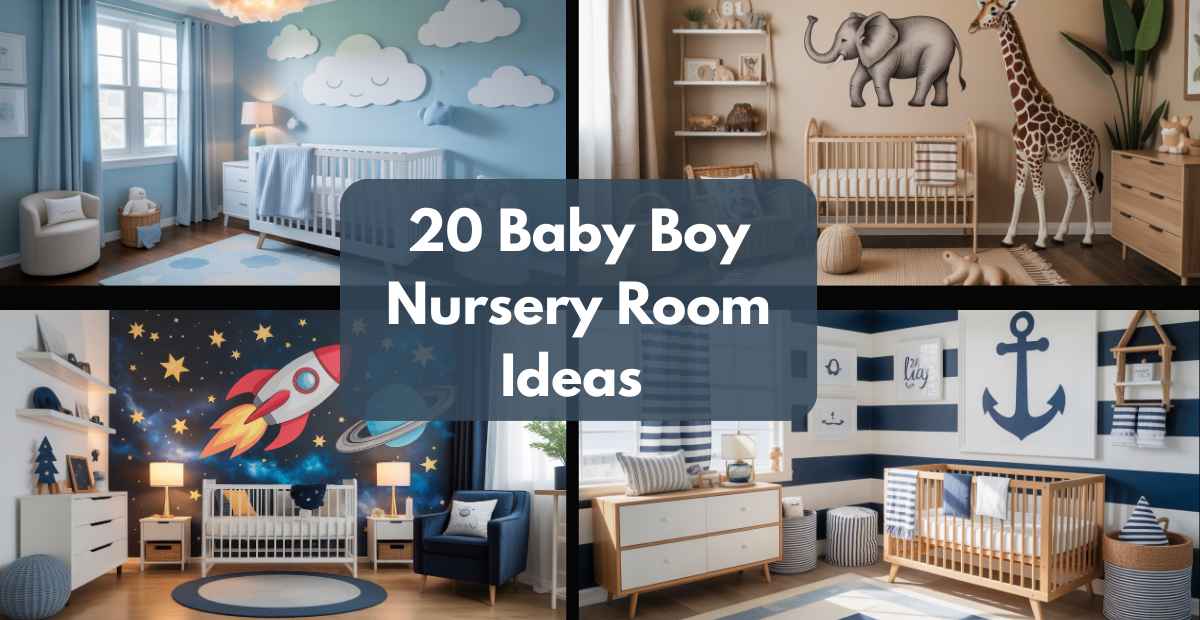 20 Baby Boy Nursery Room Ideas