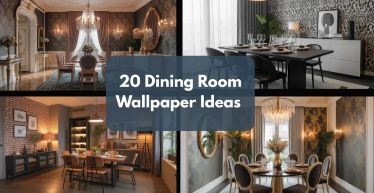 20 Dining Room Wallpaper Ideas to Transform Your Space Instantly
