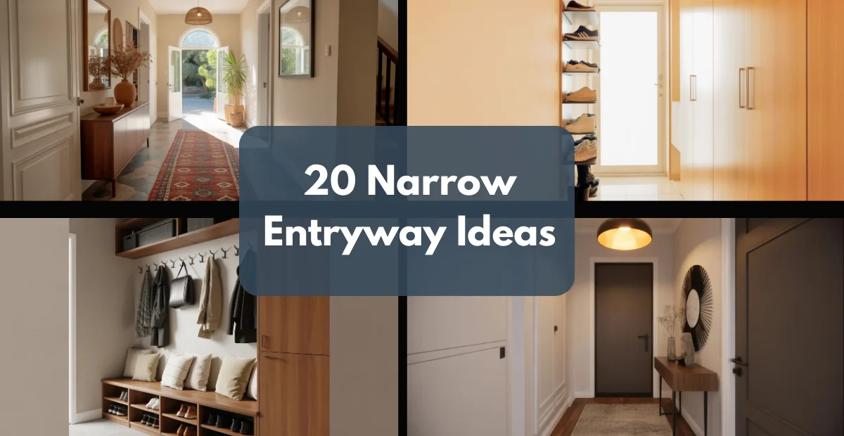 20 Narrow Entryway Ideas