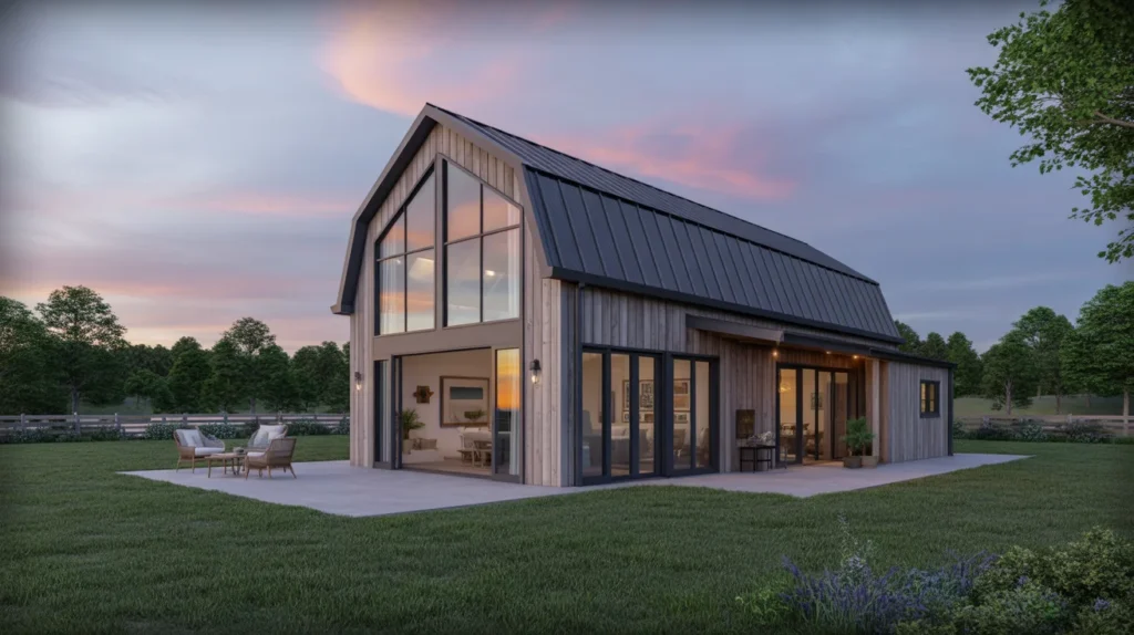 Barndominium with Indoor-Outdoor Living