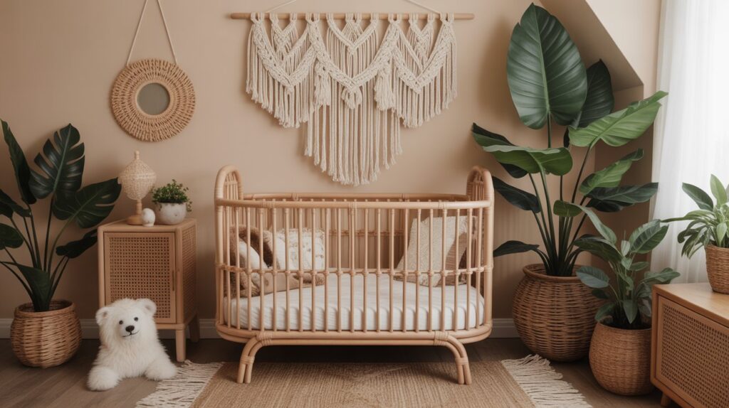 Boho Baby Boy Nursery
