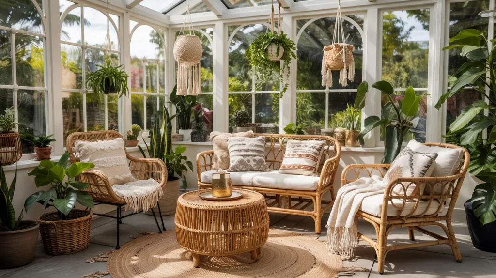 Boho-Style Conservatory