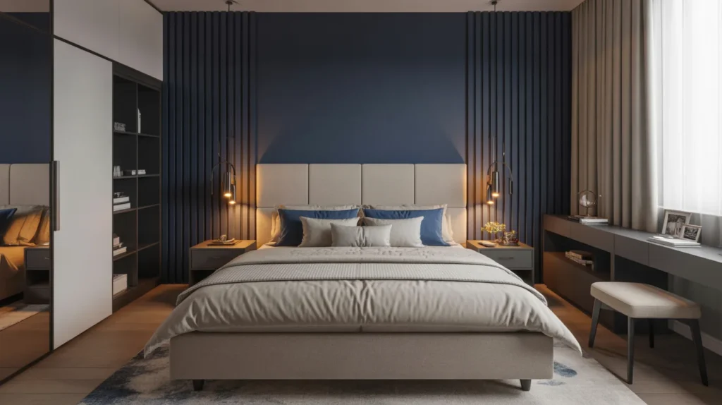 Bold Painted Accent Wall