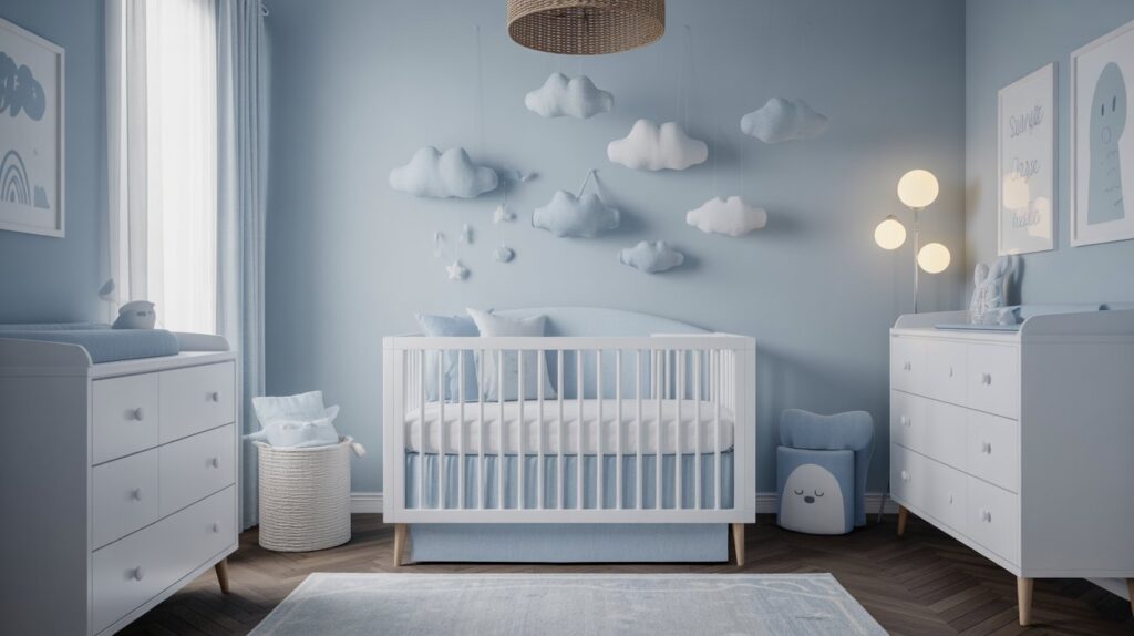 Classic Blue Baby Boy Nursery