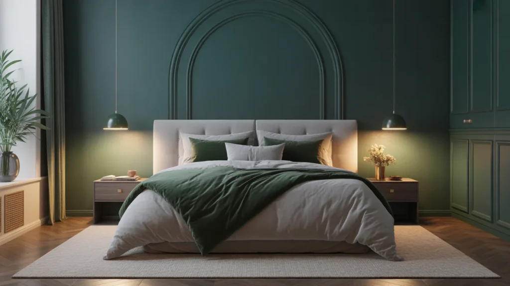 Dark Moody Accent Wall