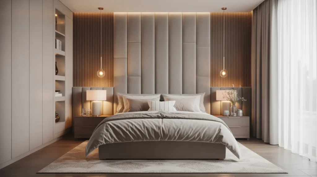 Fabric or Upholstered Accent Wall