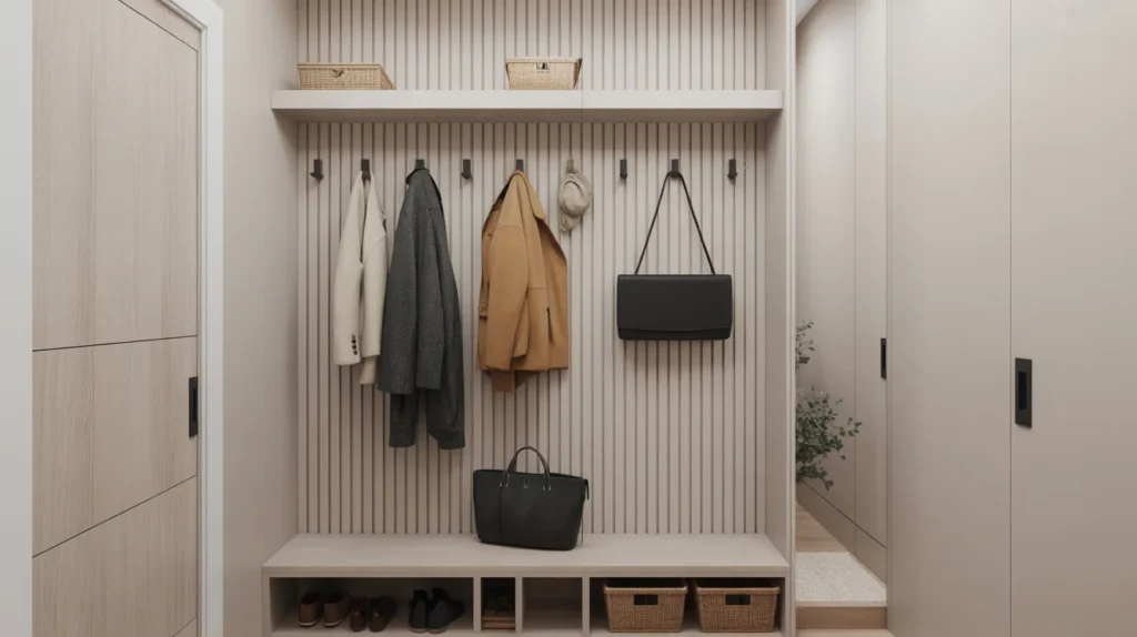 Incorporate Vertical Hooks for Organization