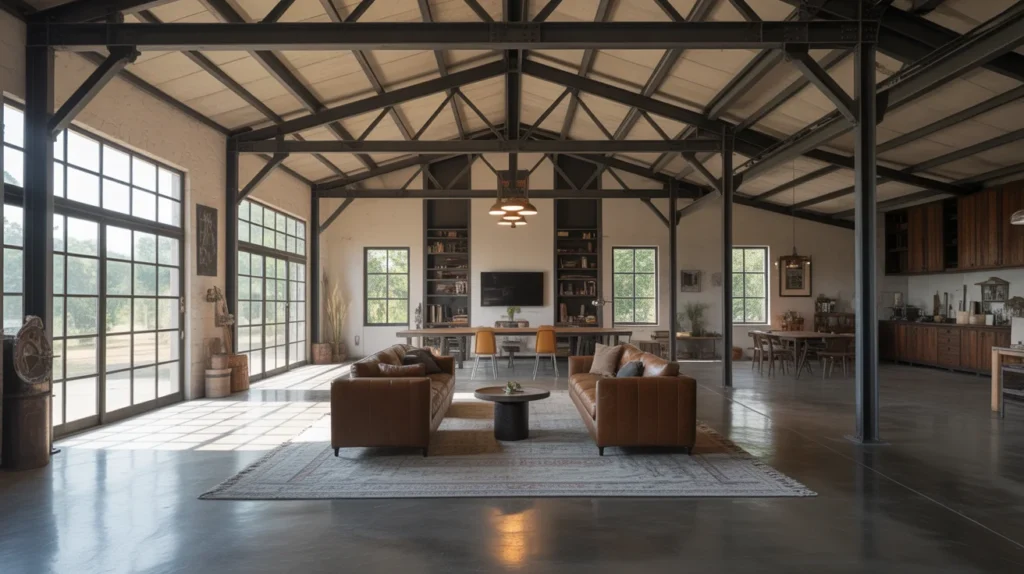 Industrial Style Barndominium