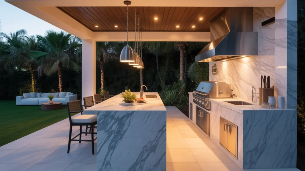 Luxury Outdoor Kitchen Design