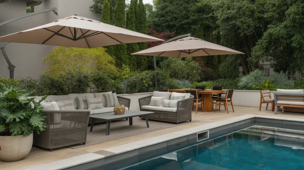 Poolside Lounge Landscaping