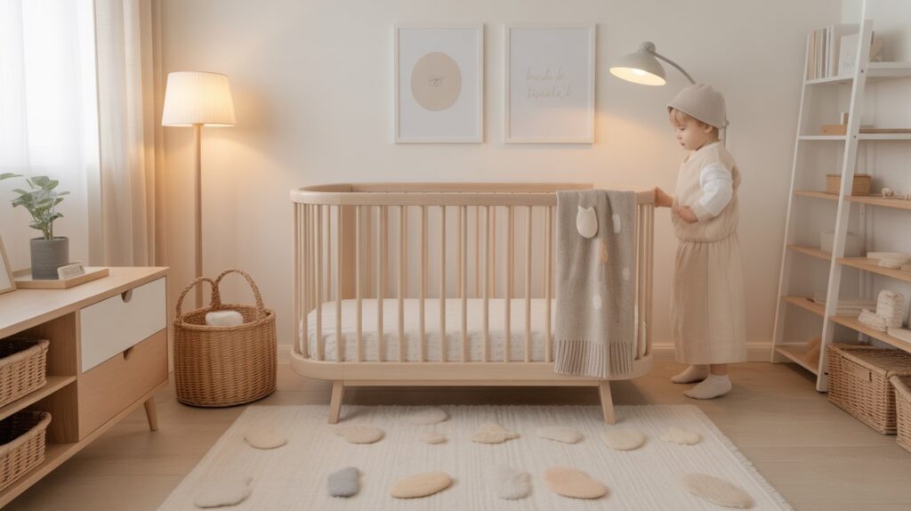 Scandinavian Baby Boy Nursery