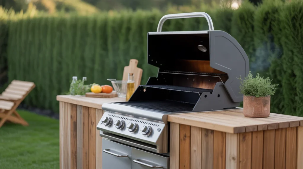Simple DIY Outdoor Kitchen