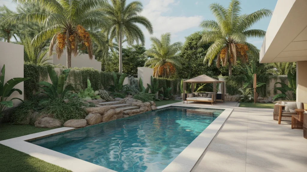 Tropical Pool Landscaping