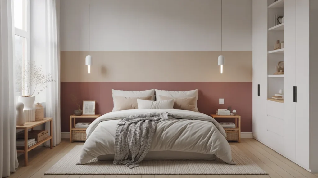 Two-Tone Painted Accent Wall