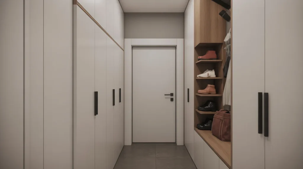 Use Built-In Storage Cabinets