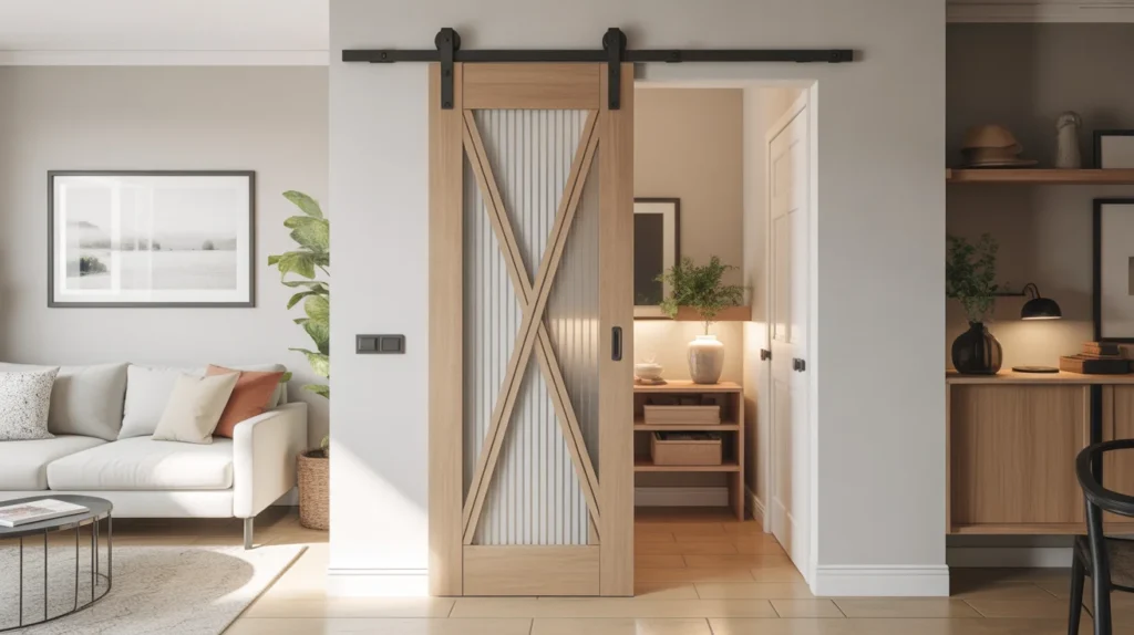 Use Sliding or Pocket Doors