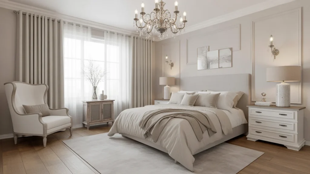Elegant Farmhouse Bedroom