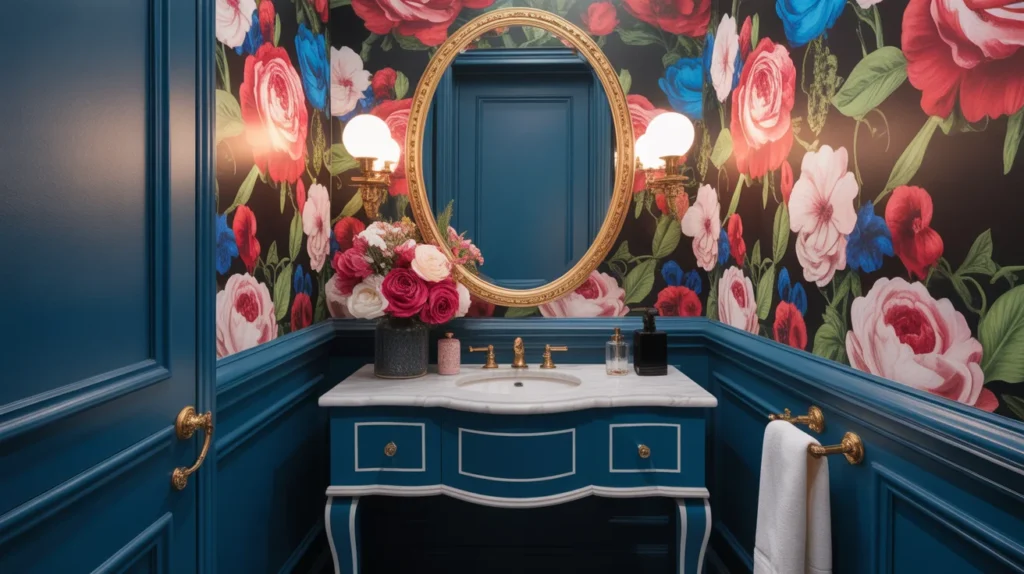 Bold Floral Wallpaper