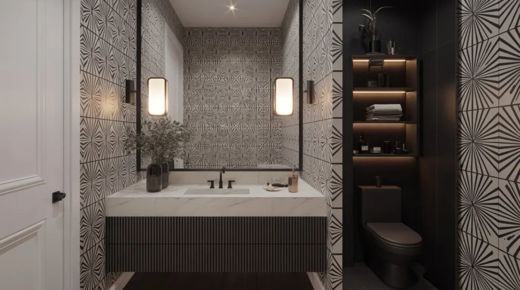 Classic Black and White Wallpaper