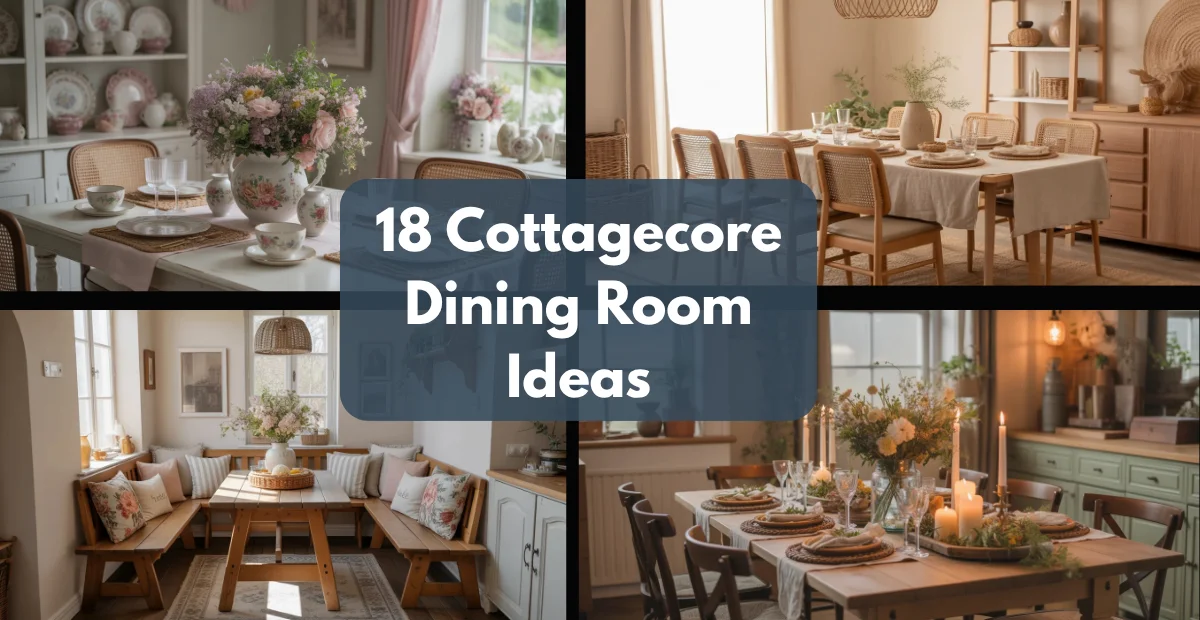 Cottagecore Dining Room Ideas