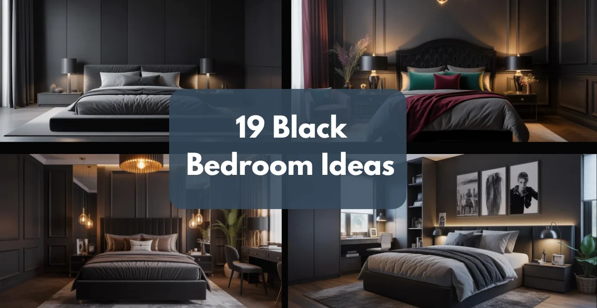 Black Bedroom Ideas