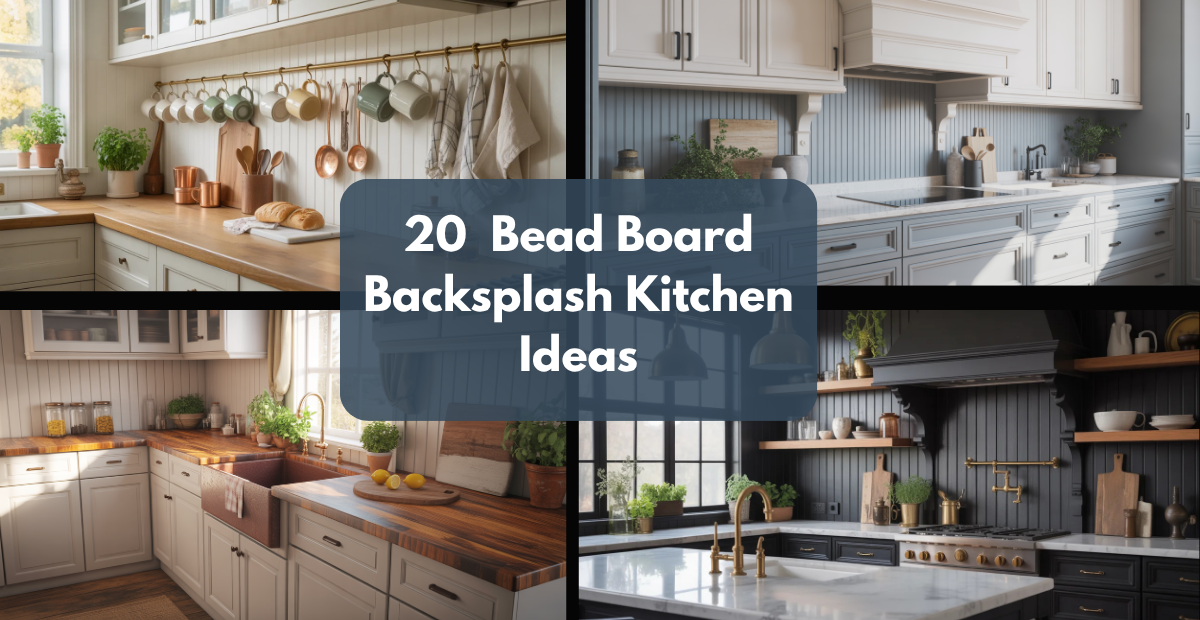 Bead Board Backsplash Kitchen Ideas