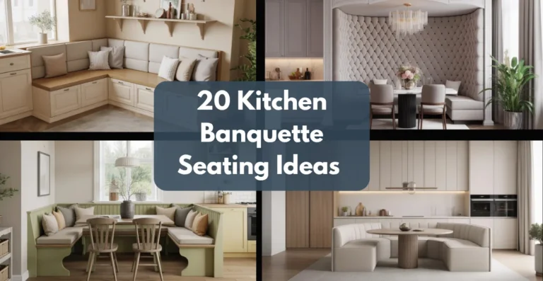 Kitchen Banquette Seating Ideas