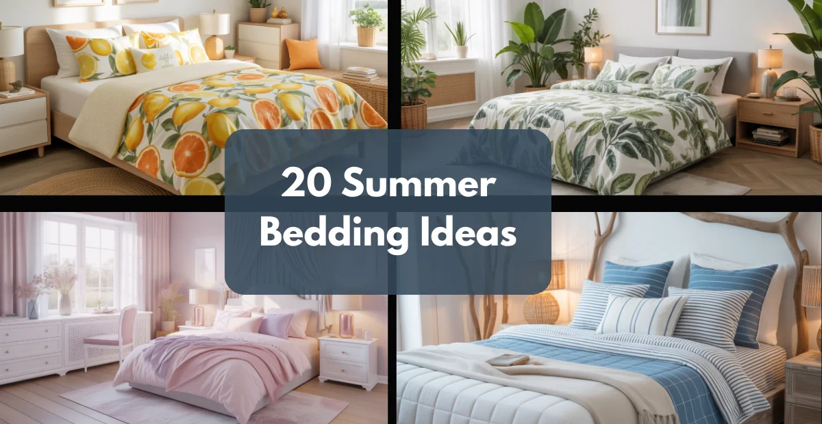 Summer Bedding Ideas