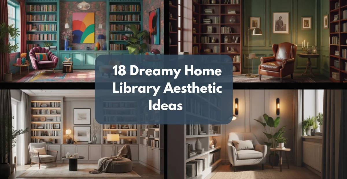 Home Library Aesthetic Ideas