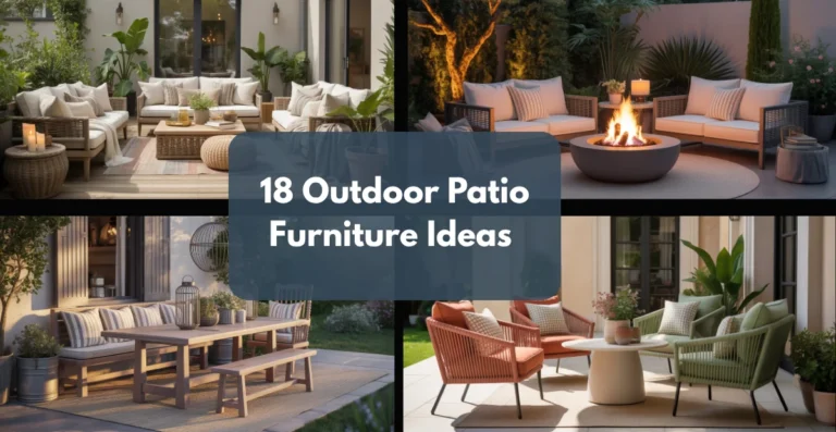 Outdoor Patio Furniture Ideas
